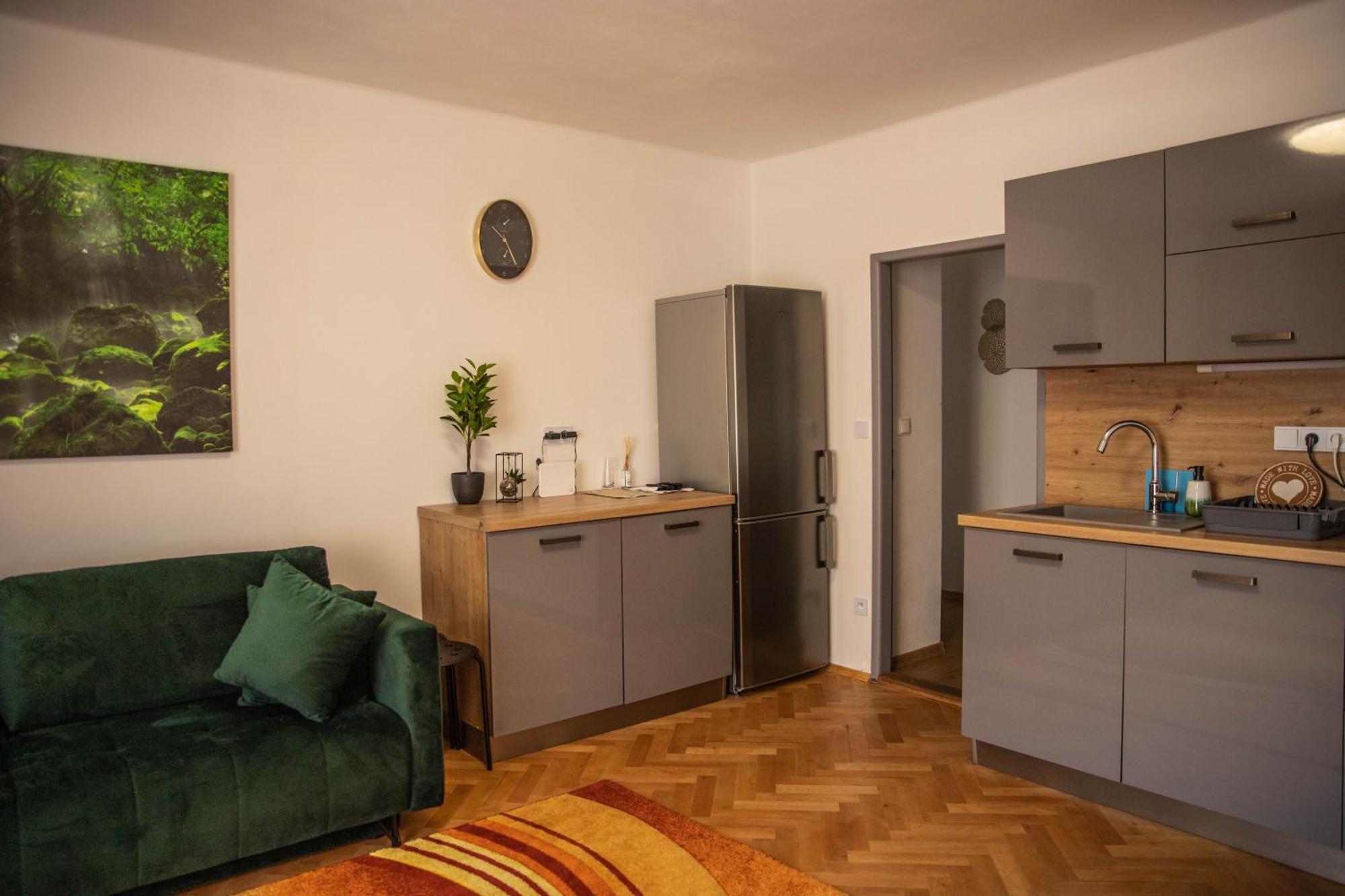 Prostorny Byt V Centru U Reky, 2 Loznice, Balkon Hradec Králové Exterior foto